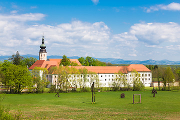 Image showing Monastery Kostanjevica na Krki, Slovenia, Europe.