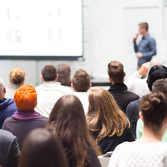 Image showing Audience in the lecture hall.