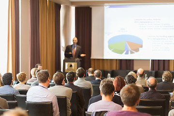 Image showing Speaker at Business Conference and Presentation