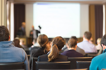 Image showing Audience in the lecture hall.