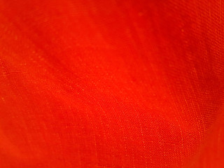 Image showing Red wavy fabric