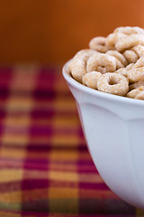 Image showing Bowl of Cheerios