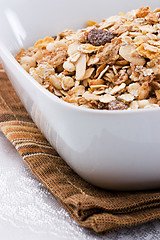 Image showing Bowl of Muesli