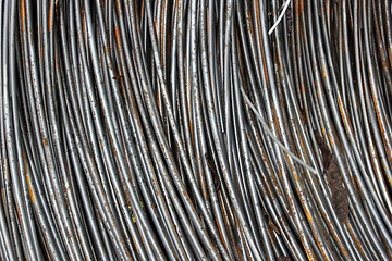 Image showing texture of metal wire