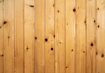 Image showing spruce planks texture on wall