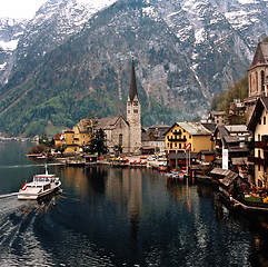 Image showing Lake Hallstatt, Austria