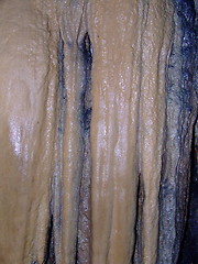 Image showing Stalactite in cave
