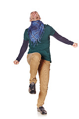 Image showing Excited young man