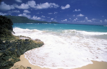 Image showing AMERICA CARIBBIAN SEA DOMINICAN REPUBLIC