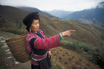 Image showing ASIA CHINA  GUANGXI LONGSHENG 