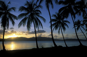 Image showing AMERICA CARIBBIAN SEA DOMINICAN REPUBLIC