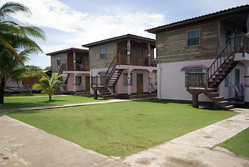 Image showing native hotel corn island nicaragua