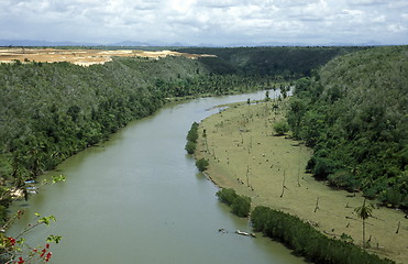 Image showing AMERICA CARIBBIAN SEA DOMINICAN REPUBLIC