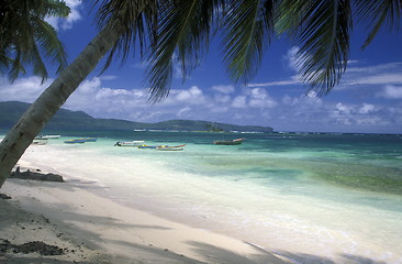 Image showing AMERICA CARIBBIAN SEA DOMINICAN REPUBLIC