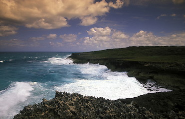 Image showing AMERICA CARIBBIAN SEA DOMINICAN REPUBLIC