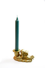 Image showing Green Candle