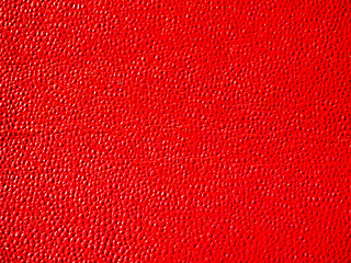 Image showing Retro look Red leatherette background