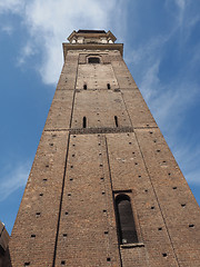 Image showing Turin Cathedral steeple