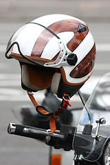 Image showing Motorcycle helmet