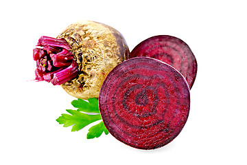 Image showing Beetroot with parsley