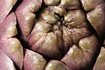 Image showing Closeup of an artichoke