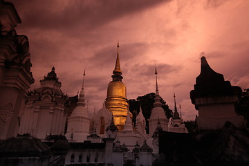 Image showing ASIA THAILAND CHIANG MAI WAT SUAN DOK