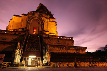 Image showing ASIA THAILAND CHIANG MAI WAT CHEDI LUANG