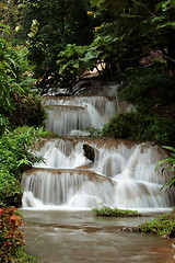 Image showing ASIA THAILAND CHIANG MAI FANG WASSERFALL