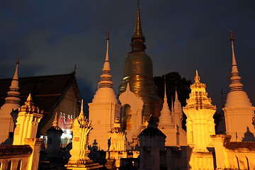 Image showing ASIA THAILAND CHIANG MAI WAT SUAN DOK