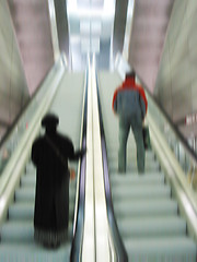 Image showing Escalator