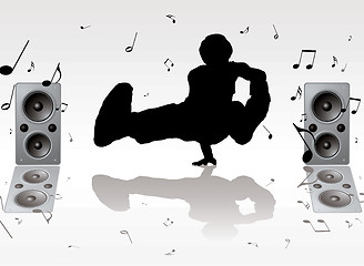 Image showing dance music