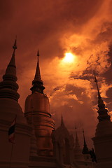 Image showing ASIA THAILAND CHIANG MAI WAT SUAN DOK