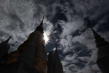 Image showing ASIA THAILAND CHIANG MAI WAT SUAN DOK