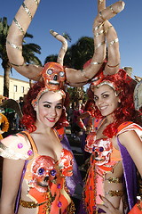 Image showing EUROPE CANARY ISLANDS LAS PALMAS CARNEVAL