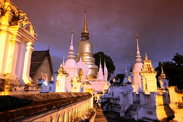 Image showing ASIA THAILAND CHIANG MAI WAT SUAN DOK