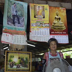 Image showing ASIA THAILAND CHIANG MAI KING BHUMIBOL