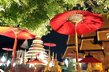 Image showing ASIA THAILAND CHIANG MAI WAT PHAN TAO