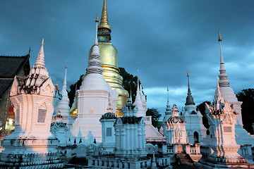 Image showing ASIA THAILAND CHIANG MAI WAT SUAN DOK