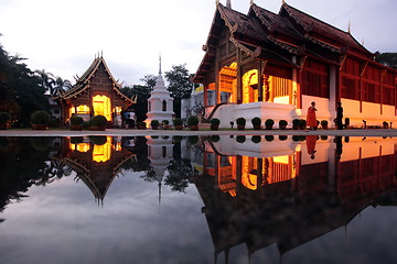 Image showing ASIA THAILAND CHIANG MAI WAT PHRA SING