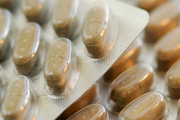 Image showing Herbal pills