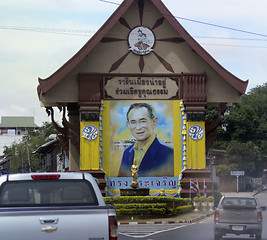 Image showing ASIA THAILAND CHIANG MAI KING BHUMIBOL