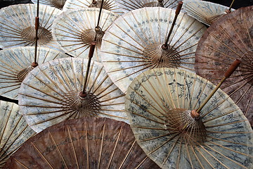 Image showing ASIA THAILAND CHIANG UMBRELLA