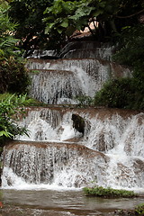 Image showing ASIA THAILAND CHIANG MAI FANG WASSERFALL