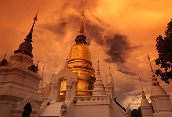 Image showing ASIA THAILAND CHIANG MAI WAT SUAN DOK