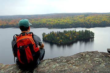 Image showing Hiker