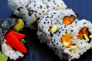 Image showing Sushi California Roll