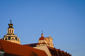 Image showing Rooftops of Vilnius, Lithuania, Europe