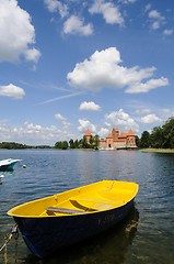 Image showing Trakai Castle, Lithuania, Europe