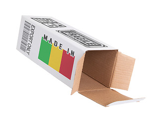 Image showing Concept of export - Product of Mali