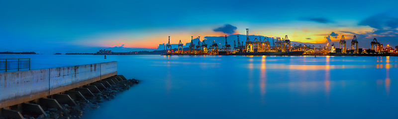 Image showing Port of Singapore